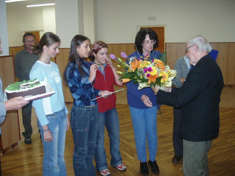 Gratulanti Galnovi k 80. narozeninm - PONS 2004
