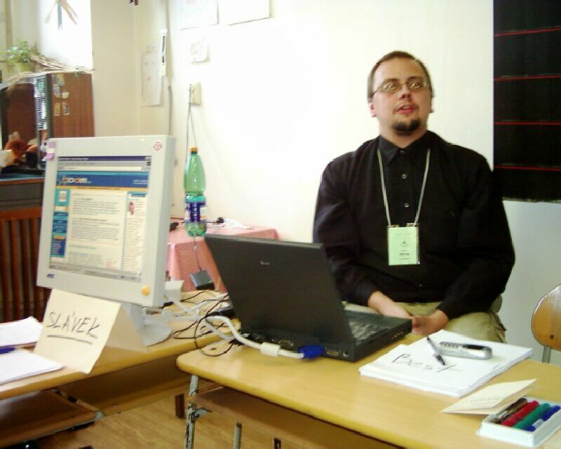Best lektoruje spolu se Slvkem Hrzalem na CVVZ 2003.