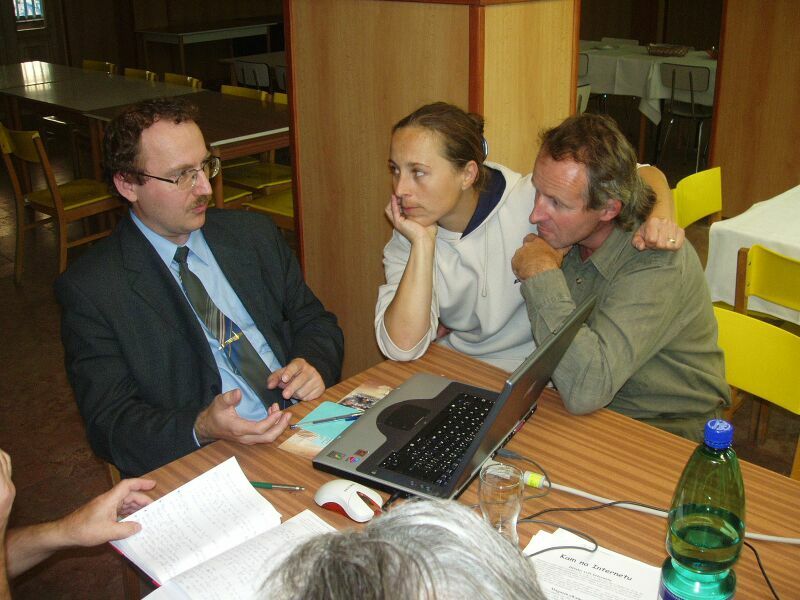 S Radimem Faranou a Viki na PONSu 2004